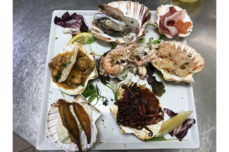 L'antipasto "Fenice" (Cucina senza Fronzoli a La Fenice)