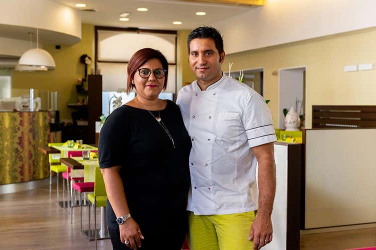 Erika d'Amato e Angelo di Lieto (Cucina senza Fronzoli a La Fenice)