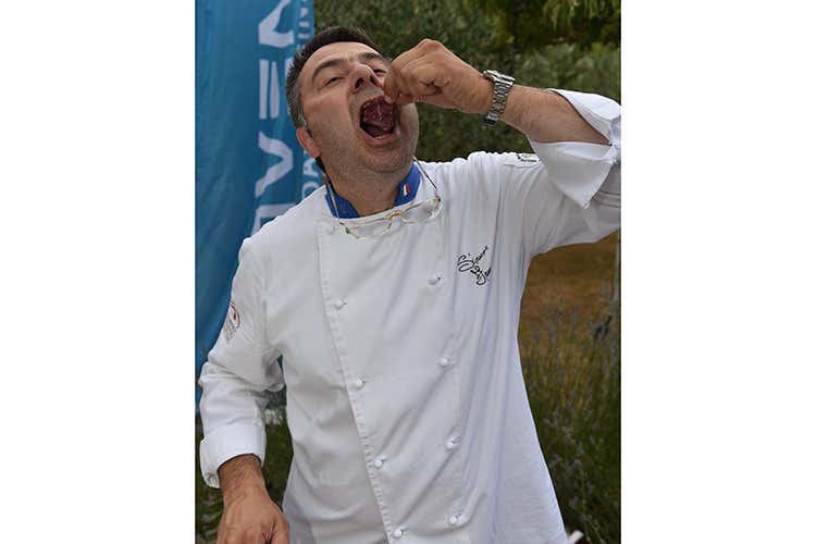 Simone Fracassi - Cuochi da tutta Italia a Radici di Toscana Il cooking contest di cucina selvatica Simone Fracassi - Cuochi da tutta Italia a Radici di Toscana Il cooking contest di cucina selvatica