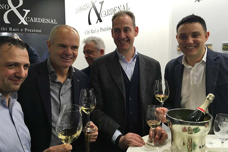 Massimiliano Mandozzi, Enrico Derflingher e Riccardo Uleri - Longino & Cardenal si sposta in cucina  Dalle materie prime al finger food