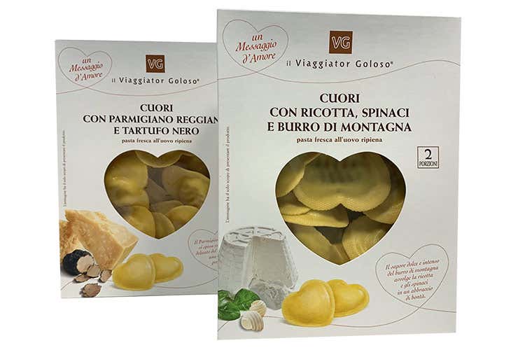 Pizza e pasta Il Viaggiator Goloso a forma di cuore San Valentino Pizza e pasta Il Viaggiator Goloso a forma di cuore San Valentino