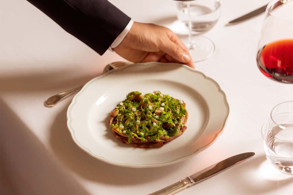 Lingua alla Persillade, piatto cardine del nuovo percorso gastronomico