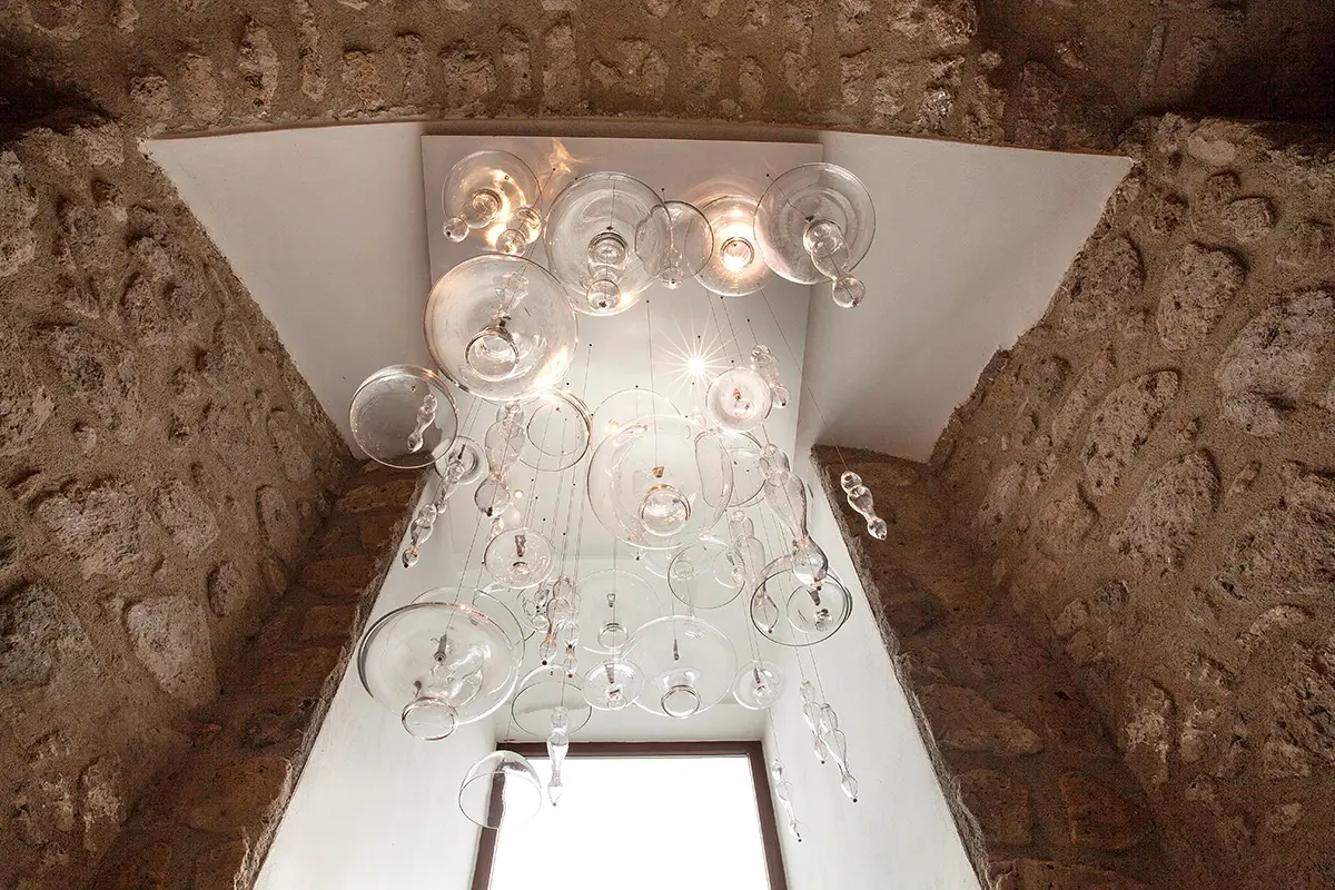 Dettagli di design Torre del Saracino, baluardo della cucina campana
