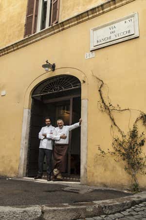 da sinistra: Lorenzo D'Ettorre e Arcangelo Dandini