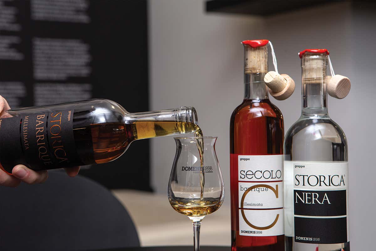 Credito foto: Osvaldo Di Pietrantonio Grappa Domenis1898, eccellenza friulana