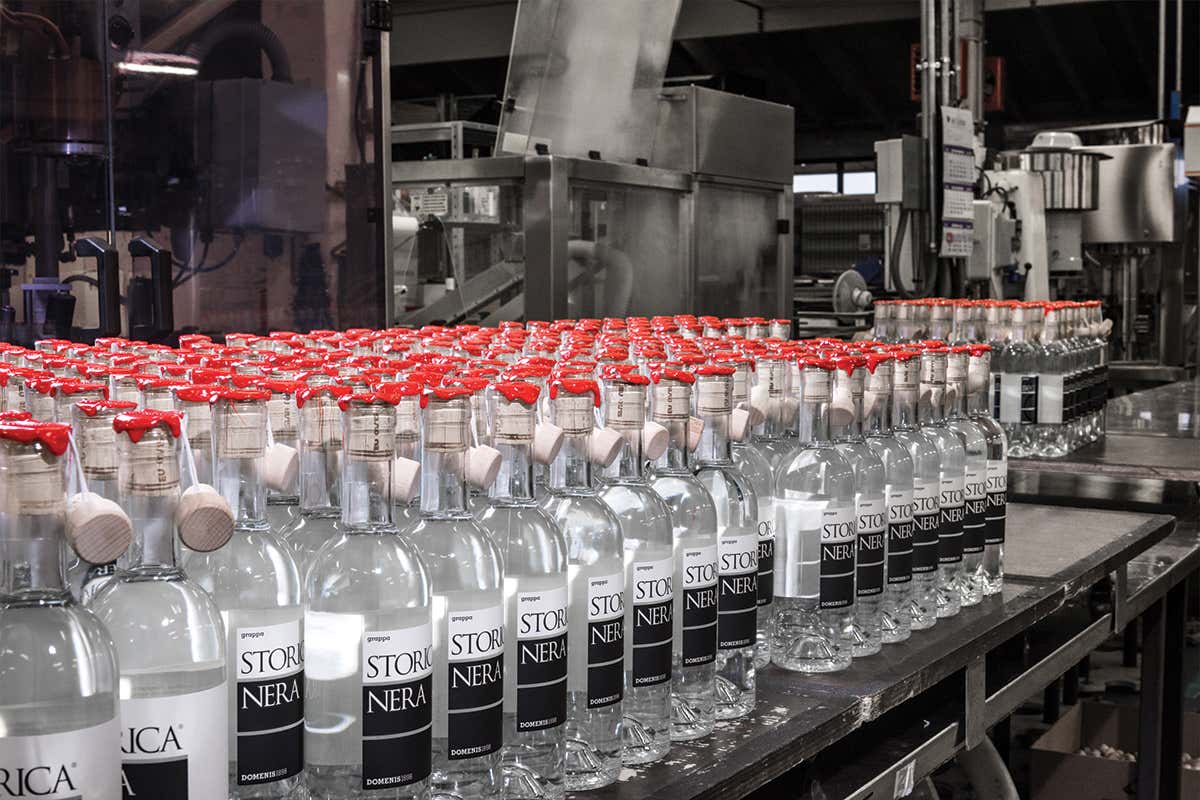 Storica Nera - Credito foto: Andrea Penisto Grappa Domenis1898, eccellenza friulana