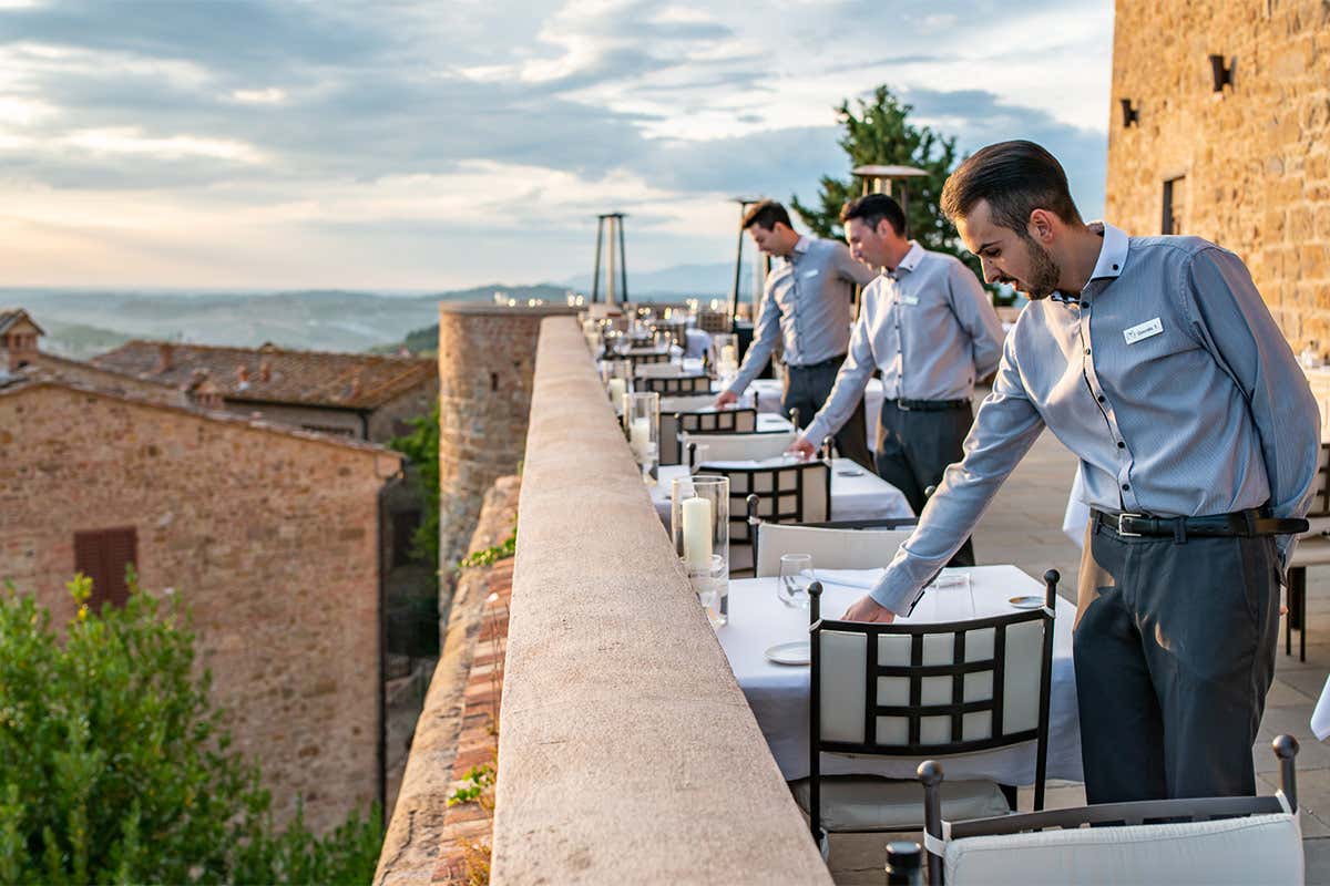 Non solo ambiente e storia. Nell'oasi di Castelfalfi fra cibo, wellness e golf