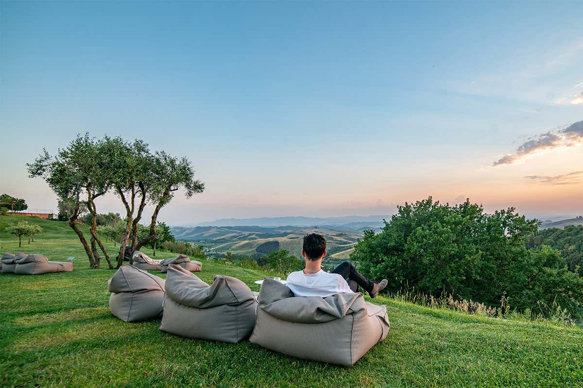 Non solo ambiente e storia. Nell'oasi di Castelfalfi fra cibo, wellness e golf