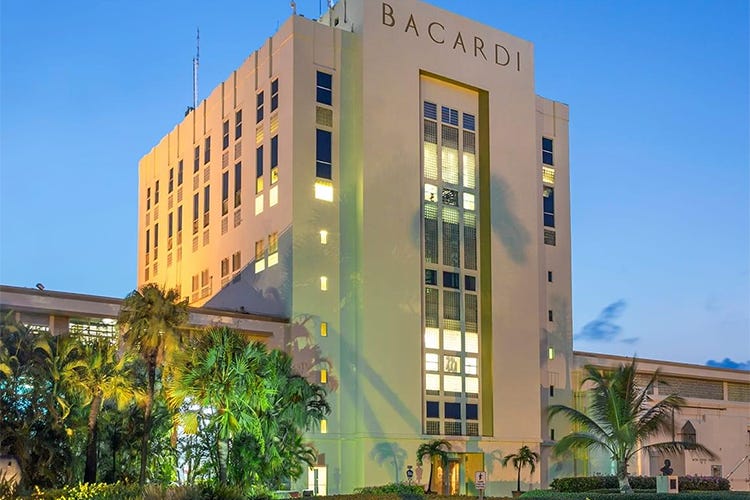Casa Bacardi a Puerto Rico - Da Bacardi le materie prime per produrre disinfettanti