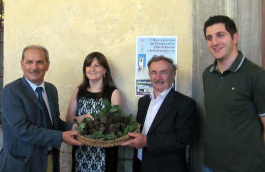 da sinistra: Pierino Danesi, Roberta Martinelli, Virgilio Vezzola e Simone Toninelli da sinistra: Pierino Danesi, Roberta Martinelli, Virgilio Vezzola e Simone Toninelli