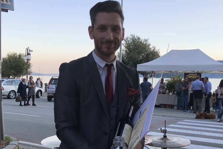 Andrea Spagnuolo (Il Vermouth sul lago 2017 Cocktail competition in riva al Maggiore)