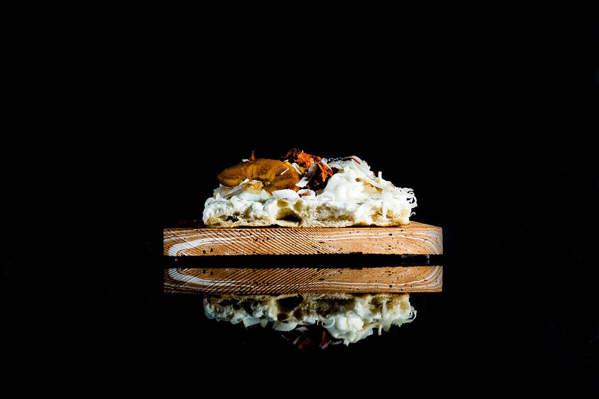 La pizza in teglia di Daniele Campana - foto: Jo Parise