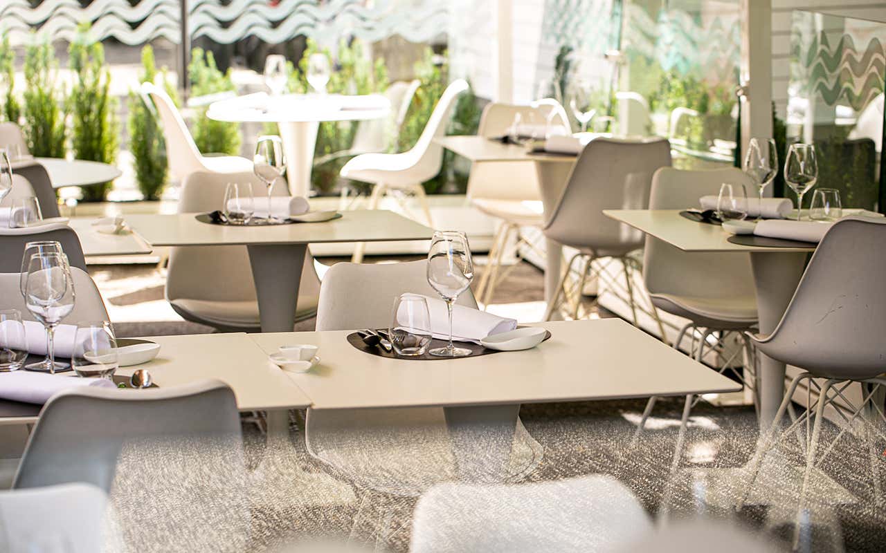 Dehors Il mare a Roma in un ristorante di... Livello 1