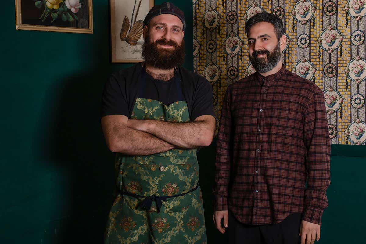 Ciro Del Pezzo e Andrea Longo A Roma la cucina di vera ricerca di Mamma Orsa Ciro Del Pezzo e Andrea Longo A Roma la cucina di vera ricerca di Mamma Orsa