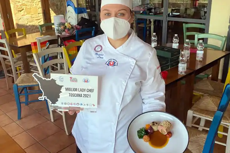 Denise Massarenti Lady Chef della Toscana vince Denise Massarenti