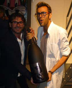 Desiderio Bortolin e Marco Mengoni