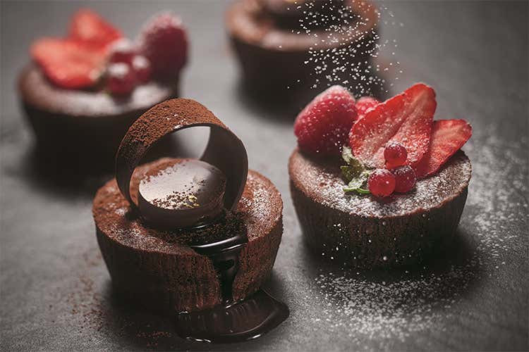 Souffl&eacute; al cioccolato (Dessert Forno d&rsquo;Asolo I classici e le nuove monoporzioni)