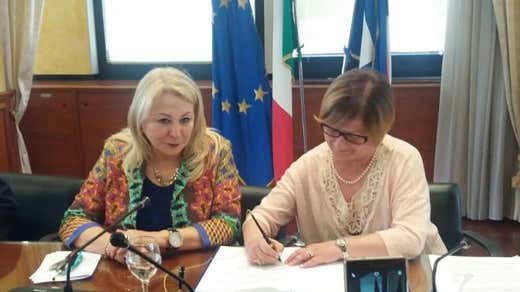 Luisa Franzese e Rosetta D'Amelio