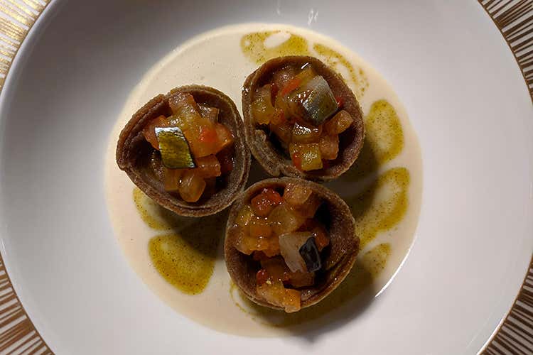 Pane Cunzato (Dietro le quinte di Identit&agrave; Milano I piatti &laquo;puliti e decisi&raquo; di Rinaldi)