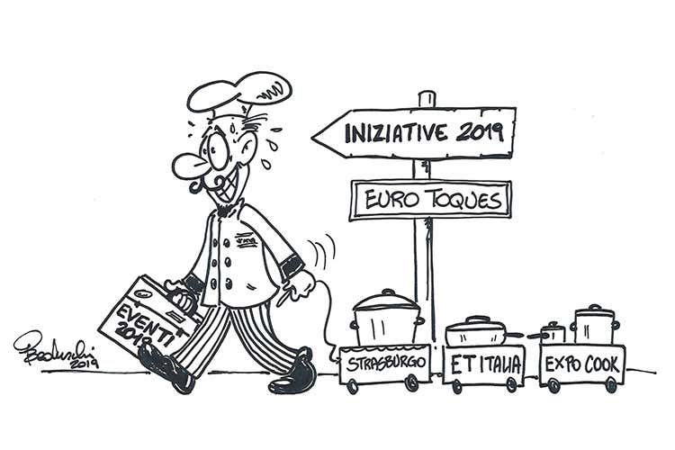 (Dinamico, inclusivo e promotore &Egrave; iniziato l'anno di Euro-Toques)