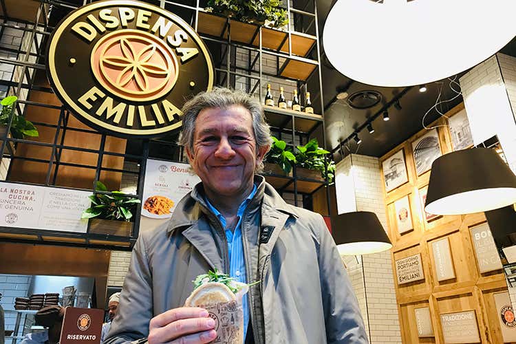 (Dispensa Emilia alla Centrale di Milano Tigelle e primi della tradizione in velocità)