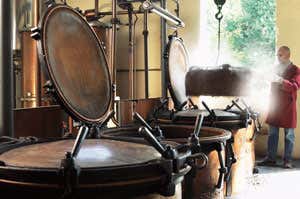 Distilleria F.lli Brunello, caldaiette fumanti