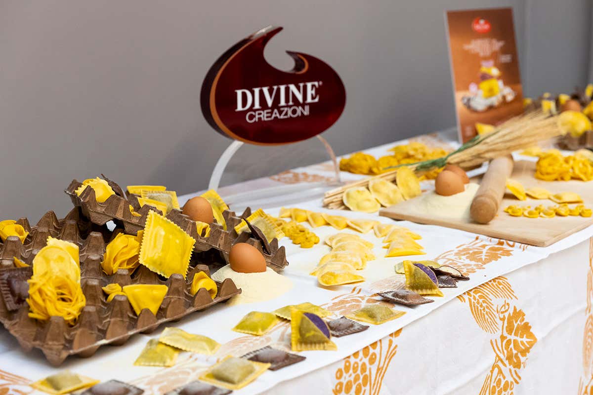 Sono oltre 30 le proposte della linea Divine Creazioni Scrigni: da Surgital la pasta fresca ufficiale di Identit&agrave; Golose