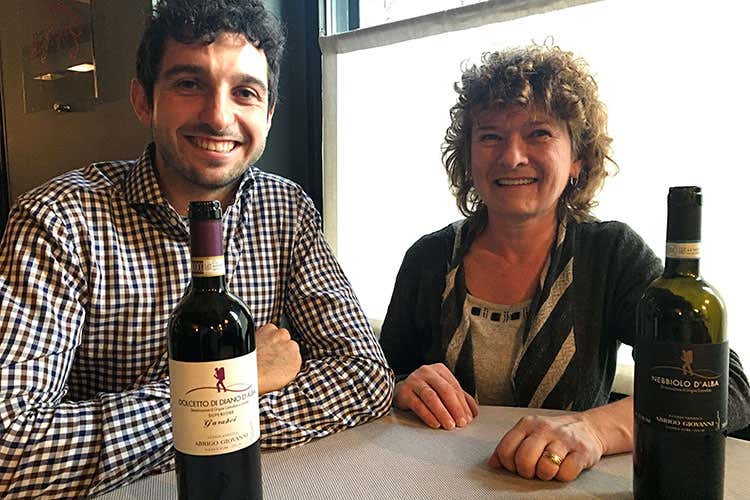 Giulio Abrigo e Paola Morando (Dolcetto di carattere ed espressività La passione della famiglia Abrigo) Giulio Abrigo e Paola Morando (Dolcetto di carattere ed espressività La passione della famiglia Abrigo)