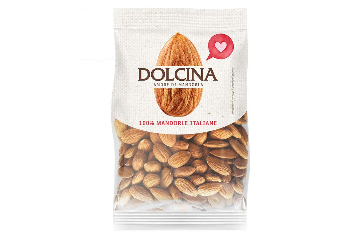 Dolcina, mandorla naturalmente dolce e croccante La frutta secca di Euro Company Solo da filiere sostenibili locali