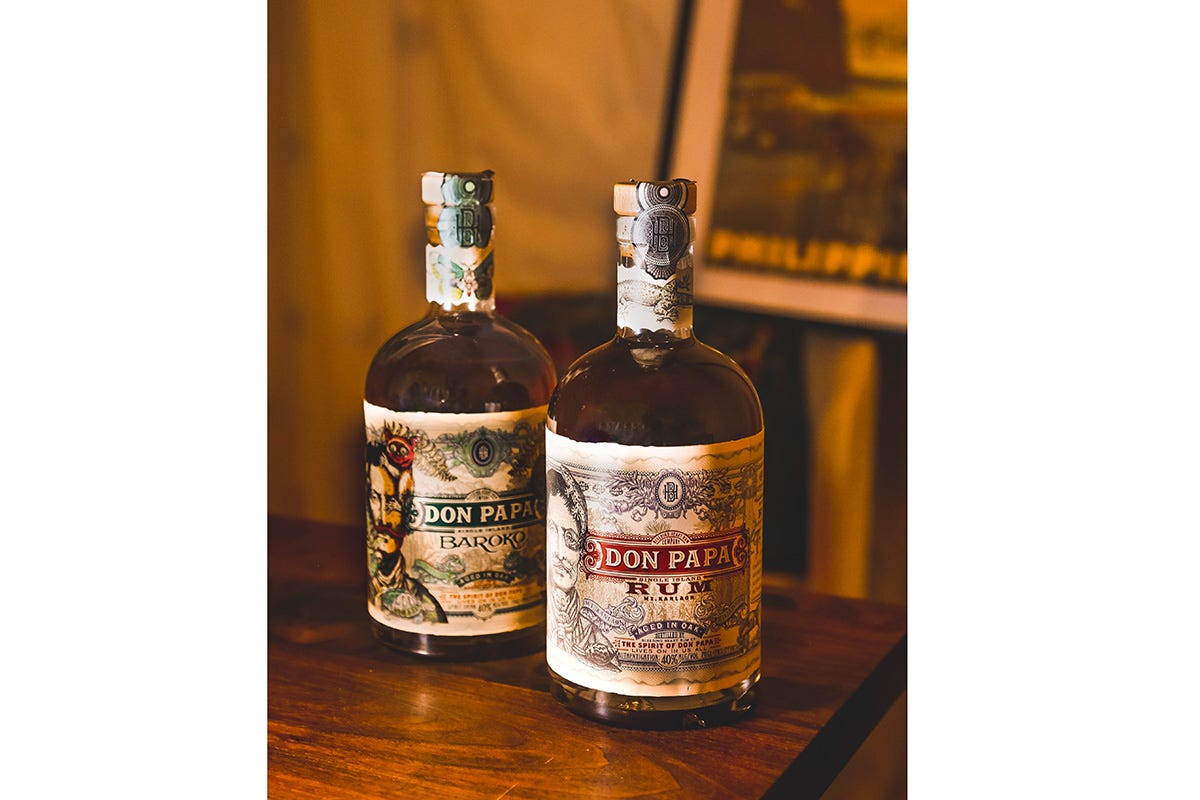 Le due tipologie di Don Papa Single Island Rum Don Papa Rum: dalle Filippine in versione più secca