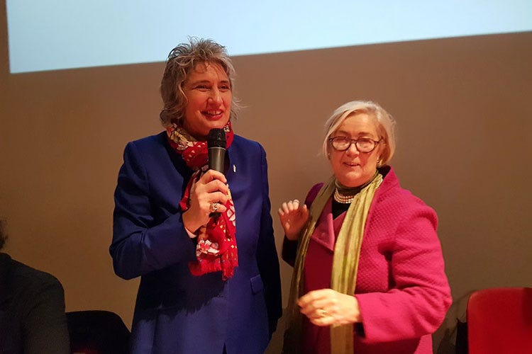 Anna Paola Concia e Donatella Cinelli Colombini (Le Donne del Vino compiono 30 anni Brindisi a Firenze, eventi in tutta Italia)