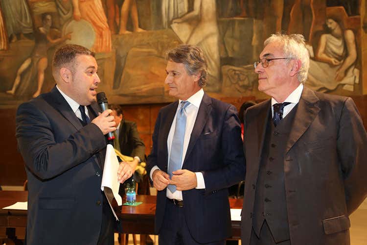 Massimo Proietto, Sandro Sassoli e Angelo Corona (Dopo il sisma, il Centro Italia riparte Un portale per aiutare i produttori) Massimo Proietto, Sandro Sassoli e Angelo Corona (Dopo il sisma, il Centro Italia riparte Un portale per aiutare i produttori)