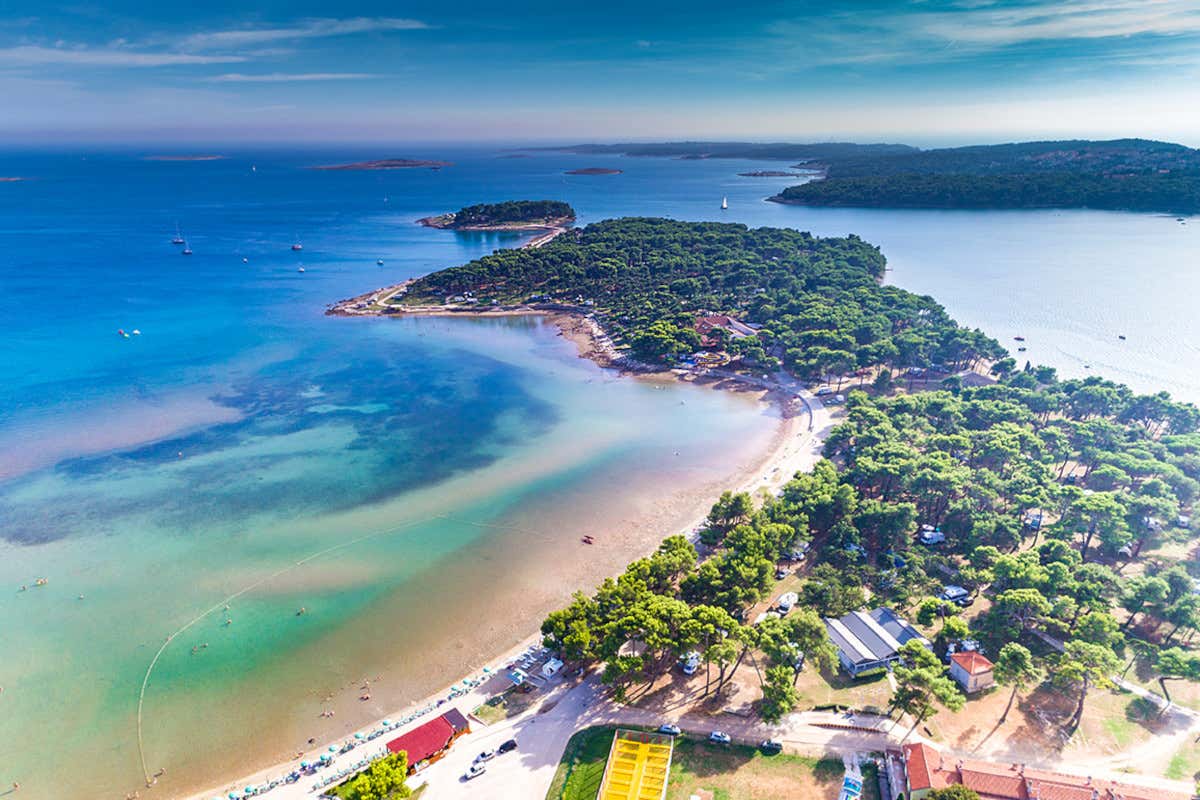 Spiaggia Bijeca (Medulin, Istria)