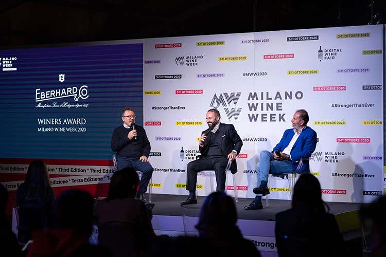 Eberhard & Co, official timekeeper della Milano Wine Week 2020 - Milano Wine Week, Cortonesi vince l'award di Eberhard & Co