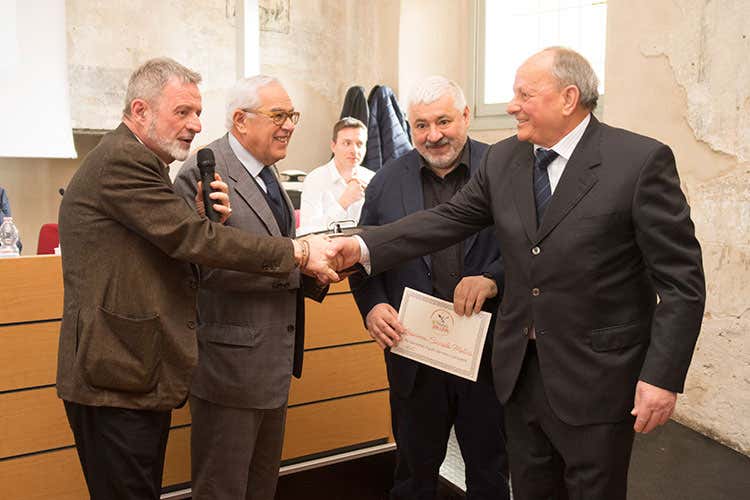 Alberto Lupini, Baldassare Agnelli, Umberto Bombana e Giovanni Cacciolo Molica q(Eccellenze bergamasche Quando l'impegno è protagonista)