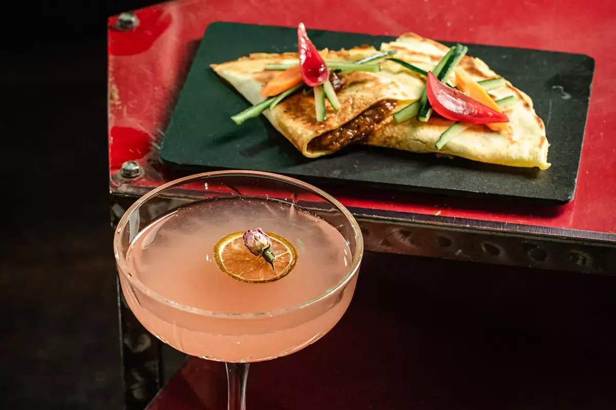 Pink Provence e Crepe di anatra