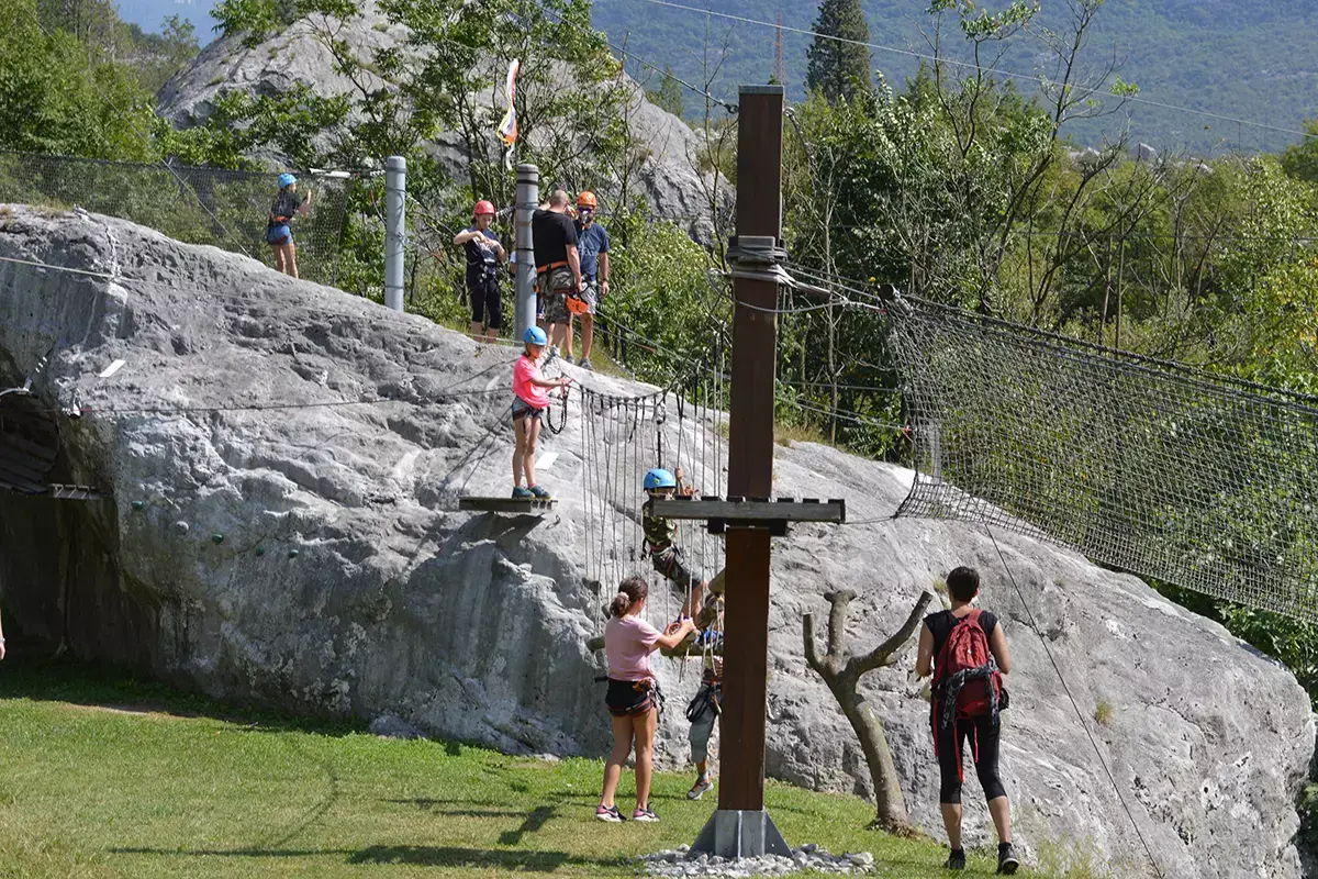 L&rsquo;Elias Adventure Park nasce in un contesto unico e tutelato Avventura in natura per bambini in tutta sicurezza all&rsquo;Elias Adventure Park