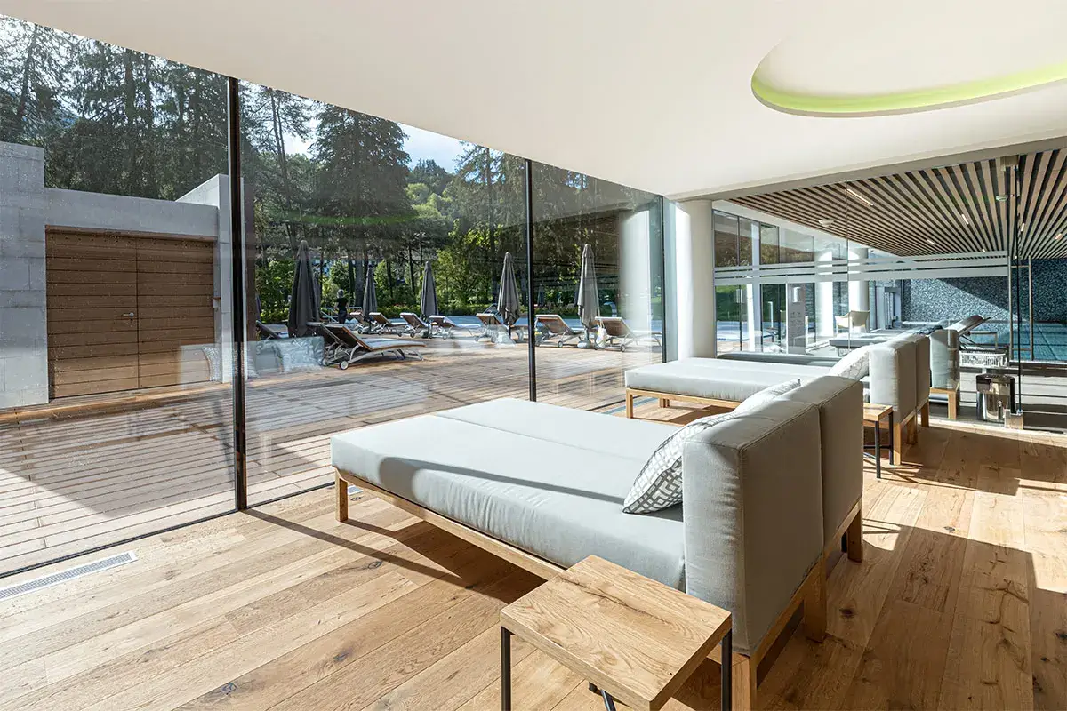 L'albergo trentino &egrave; una fonte di relax assoluto - Foto Elisa Fedrizzi Grand Hotel Terme di Comano Immersione nel benessere