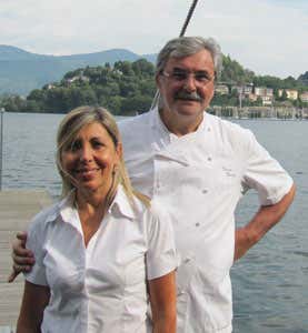 Giovanni Bassetti e la moglie Elisabetta