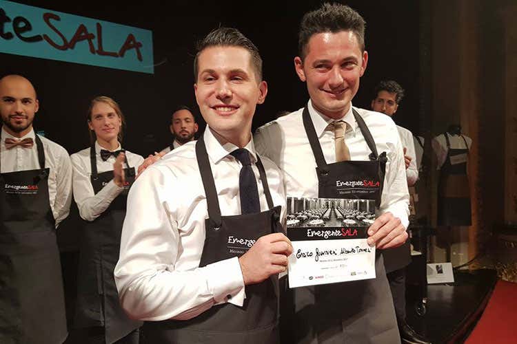 Enrico Guarnieri e Alberto Tommasi (Emergente Sala, selezione Nord 2018 Guarnieri e Tommasi primi a pari merito)