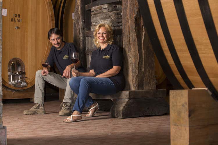 Emanuele ed Emilia Nardi (Giri di vite Emilia Nardi, regina borghese del Brunello)