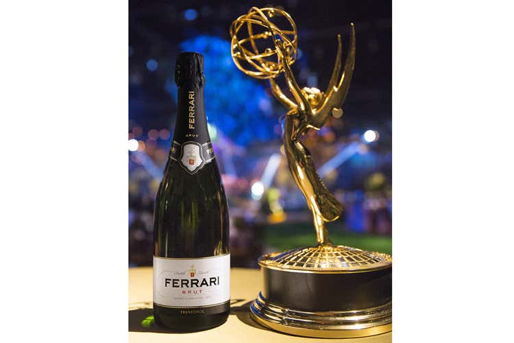Le bollicine Ferrari e l'Emmy Award (Emmy Awards, brindisi con Ferrari)