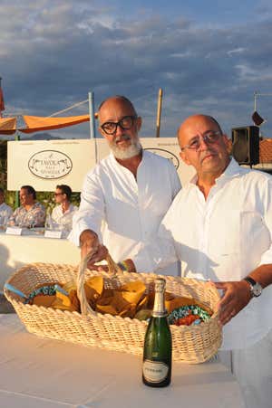 da sinistra: Ennio Losi e Giulio De Socio