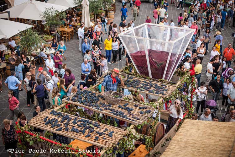 Una recente edizione dell'evento (EnologicaMontefalcoTre giorni con i vini del territorio)