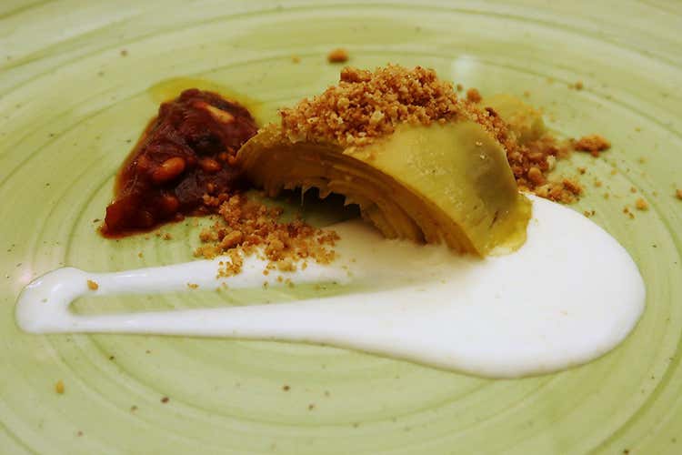 (Enosteria Sicula, da Gioacchino Sensale Ricerca attenta dei gusti della tradizione)