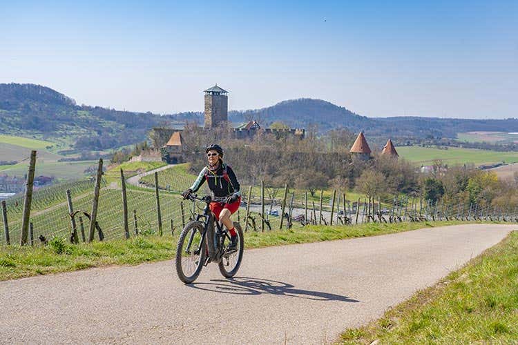 Su due ruote, tra piccoli borghi e cantine - Enoturismo, una nuova stagione girando per vigneti in bicicletta Su due ruote, tra piccoli borghi e cantine - Enoturismo, una nuova stagione girando per vigneti in bicicletta