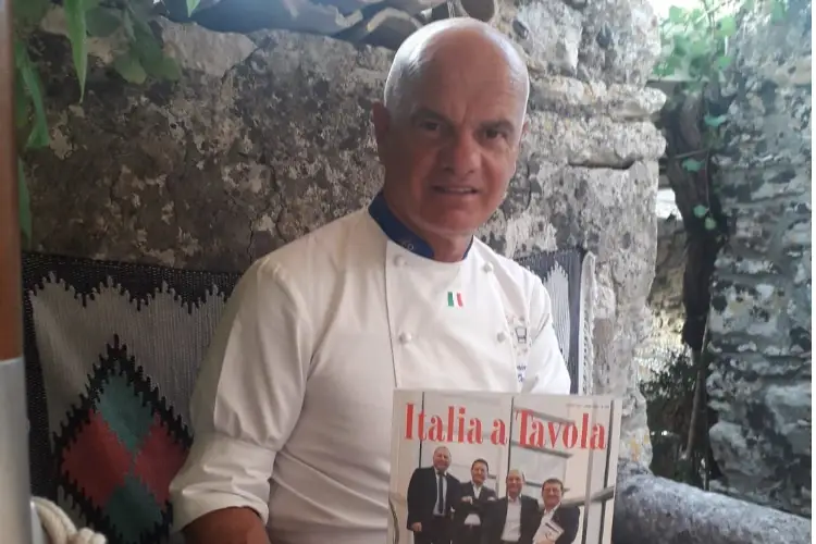 Enrico Derflingher&nbsp; Cuochi di Euro-Toques a Erice per promuovere i prodotti del territorio