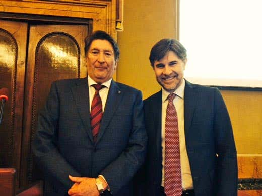 da sinistra: Enrico Lupi e Andrea Olivero da sinistra: Enrico Lupi e Andrea Olivero