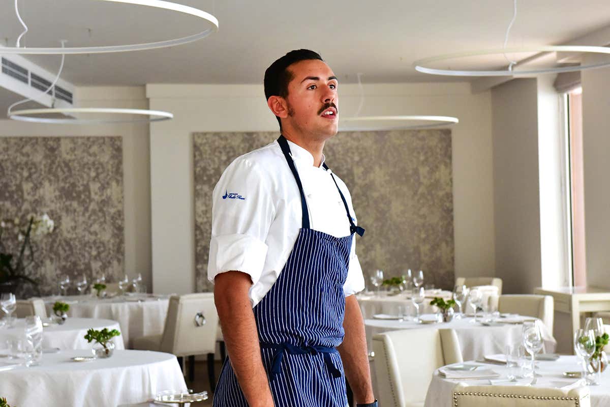 Enrico Marmo La nuova rotta del ristorate Balzi Rossi di Ventimiglia: al timone Enrico Marmo