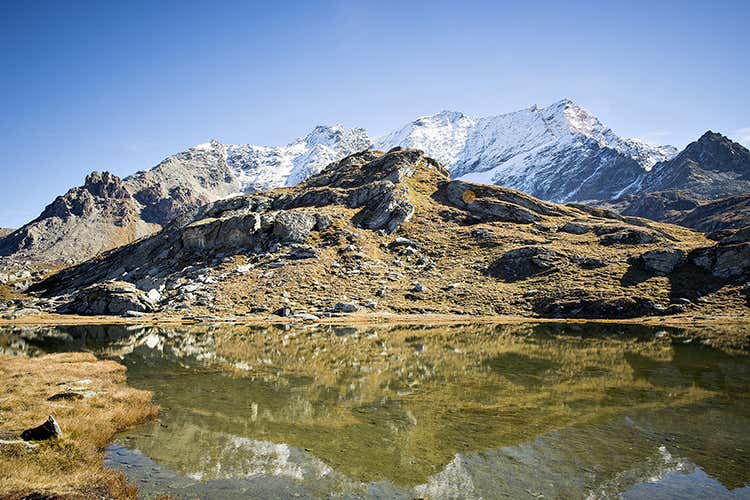 In autunno lungo il Sentiero dei 6 laghi alpini al Corvatsch - foto: Gian Giovanoli (Estate in Engadina St. Moritz Eventi food fino ad ottobre)